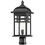 Emliviar 22 Inch Large Outdoor Lamp Post