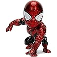 JADA Metalfigs Toys Marvel Classic Spider-Man Superior Spiderman Metals Diecast Collectible Toy Figure, 4", Red/Black
