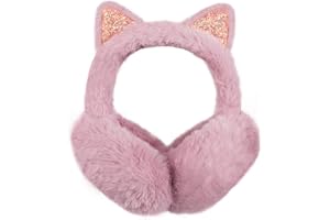 Surblue Cute Animal Earmuffs Winter Warm Outdoor Ear Covers Headband Fur Earwarmer…