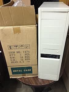 Beige Full/Mid AT Computer Tower Case - Build a Vintage PC