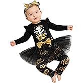 WonderPapa Newborn Baby Girls Infant Holiday Skirt Thanksgiving Christmas New Years Outfit
