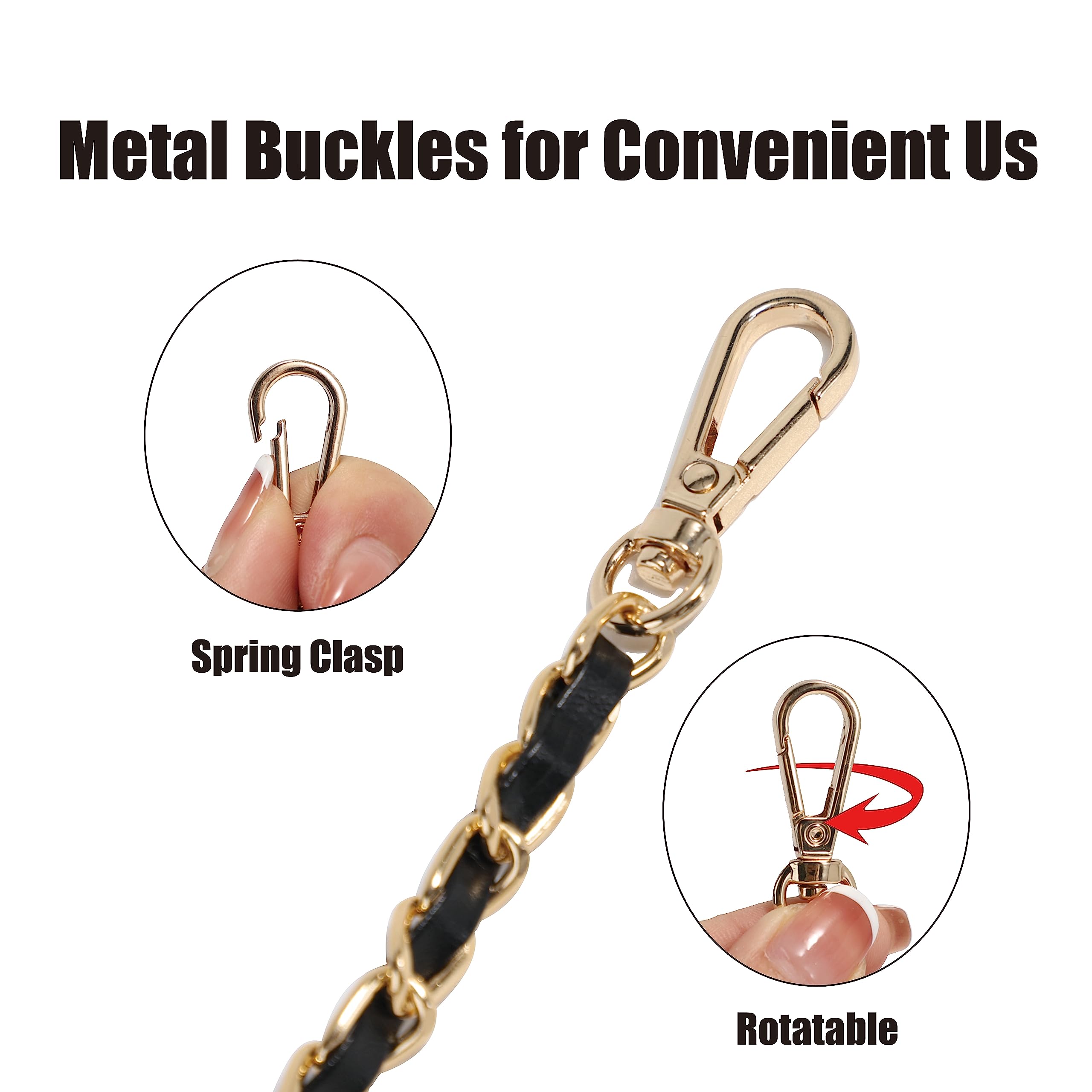 U+U Metal Chain Strap, 47