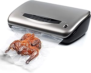 Heat Gun For Shrink Wrapping Food Saver Vacuum Sealer Machine Food Saver Fresh Vacuum Packaging Machine Small Household Uninterrupted Seal Dozens Of Bags Inflatable Can Be Sucked