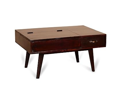 Madera Coffee Table (Mahogany Finish, Brown)