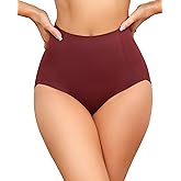 LEVAO Shapewear Women Tummy Control Underwear - Seamless High Waist Shaper Panties Full Coverage Moderate Shaping Briefs