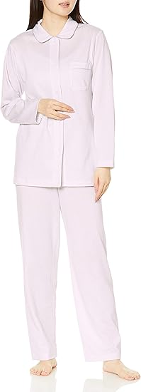 Amazon ウイング ワコール パジャマセット 肌あたりがやさしい素材感 パジャマ 長袖 長ズボン 水玉柄 Ep3002 レディース パジャマ ルームウェアセット 通販