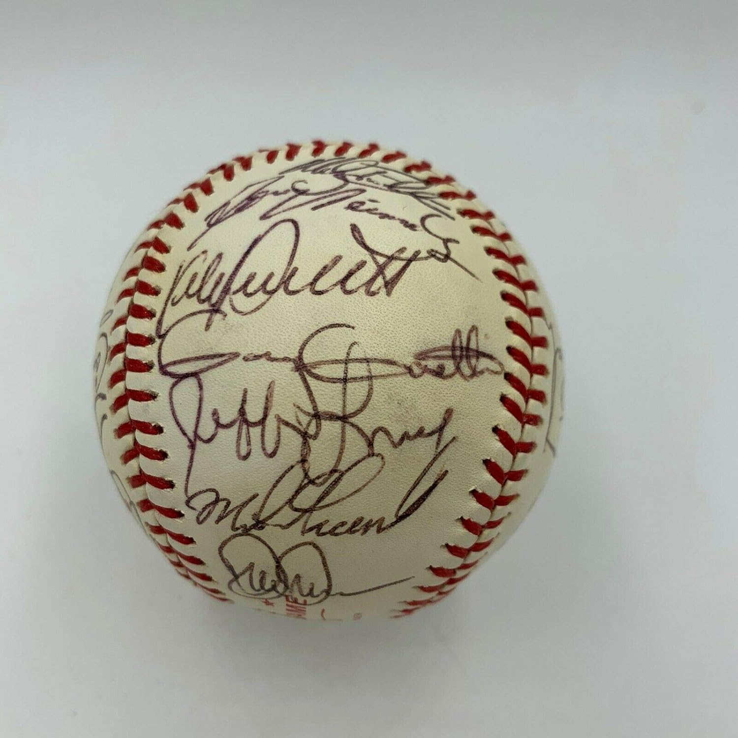 kirby puckett autographed baseball