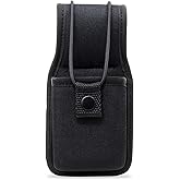 abcGoodefg Walkie Talkie Radio Holster Pouch Holder for Duty Belt Nylon Radio Pouch Case Compatible for MOTOROLA MT500, MT1000, MTS2000 and Similar Models