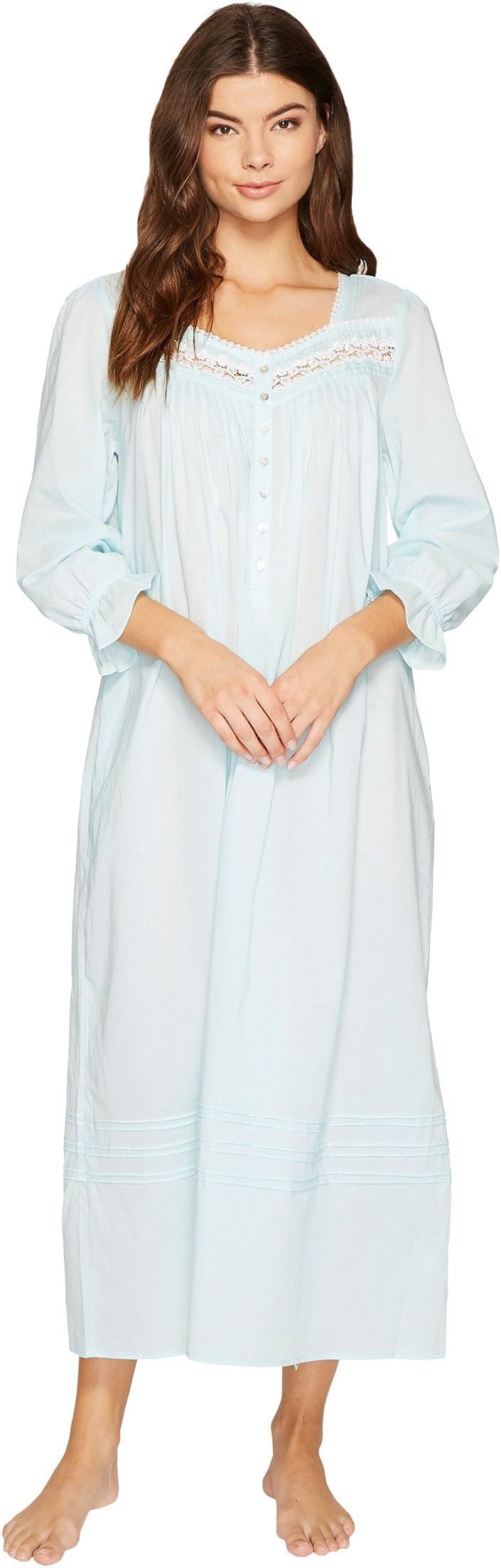 Women's Cotton Lawn Long Sleeve Ballet Nightgown