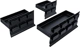 BGS 67150 Magnetic Shell Set 3 Shelves 150/210/310mm Tool Storage view 4