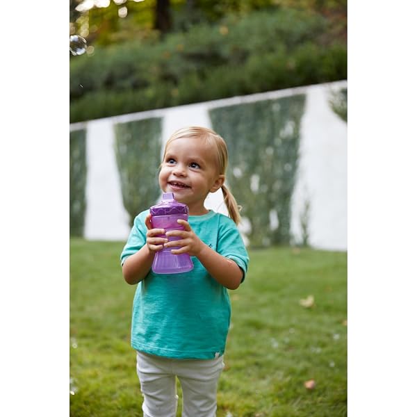 NUK FUN GRIPS HARD SPOUT SIPPY CUP, 10 OZ. | EASY TO HOLD, BPA FREE, SPILL PROOF TODDLER CUP, 4PK