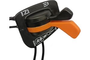 Dosens GY20948 Throttle Choke Cable Compatible for John Deere GY20772 Twin Control Handles Fit JD Model 125 135 145 155C 190C