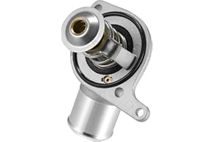 Motoforti Engine Coolant Thermostat Housing Water Inlet Assembly 15-11057 12600172 15-10412 for Chevy Silverado Suburban Taho