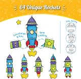 Imagimake Window Art Rocket 16 Pieces Glass Painting Set Kids Craft Kit view 4
