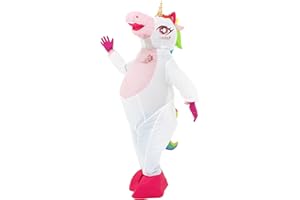 COS"R"US Inflatable Unicorn Costume Adult, Inflatable Costume Adult, Halloween Costumes For Men Women- Blow Up Unicorn