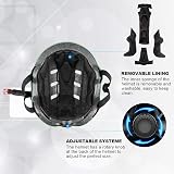 KORIMEFA Kids Bike Helmet Adjustable Multi-Sport Safety 50-58cm view 6
