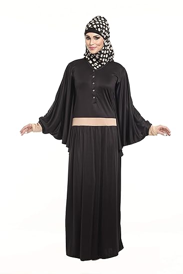 black abaya amazon