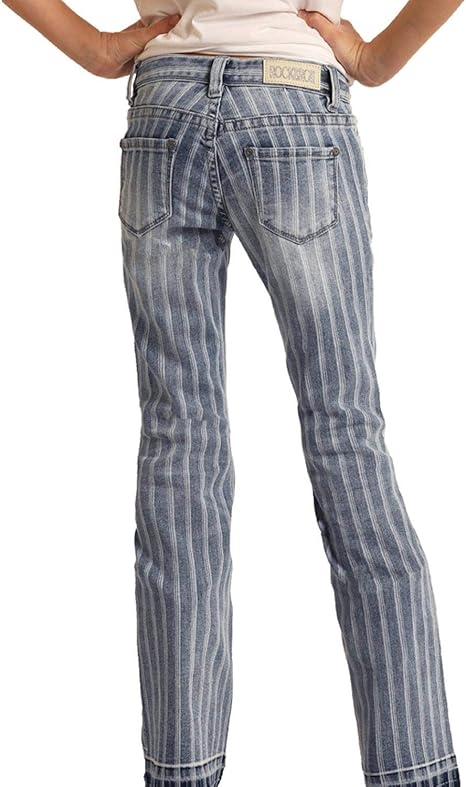 striped jeans girls