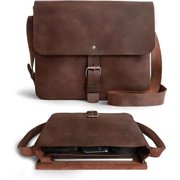 Pitaara Bolso Del Ordenador Portátil De Las Mujeres Del Cuero Genuino