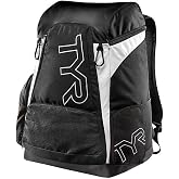 TYR Alliance 30L Backpack All Swimming Equipment, Black, ALL