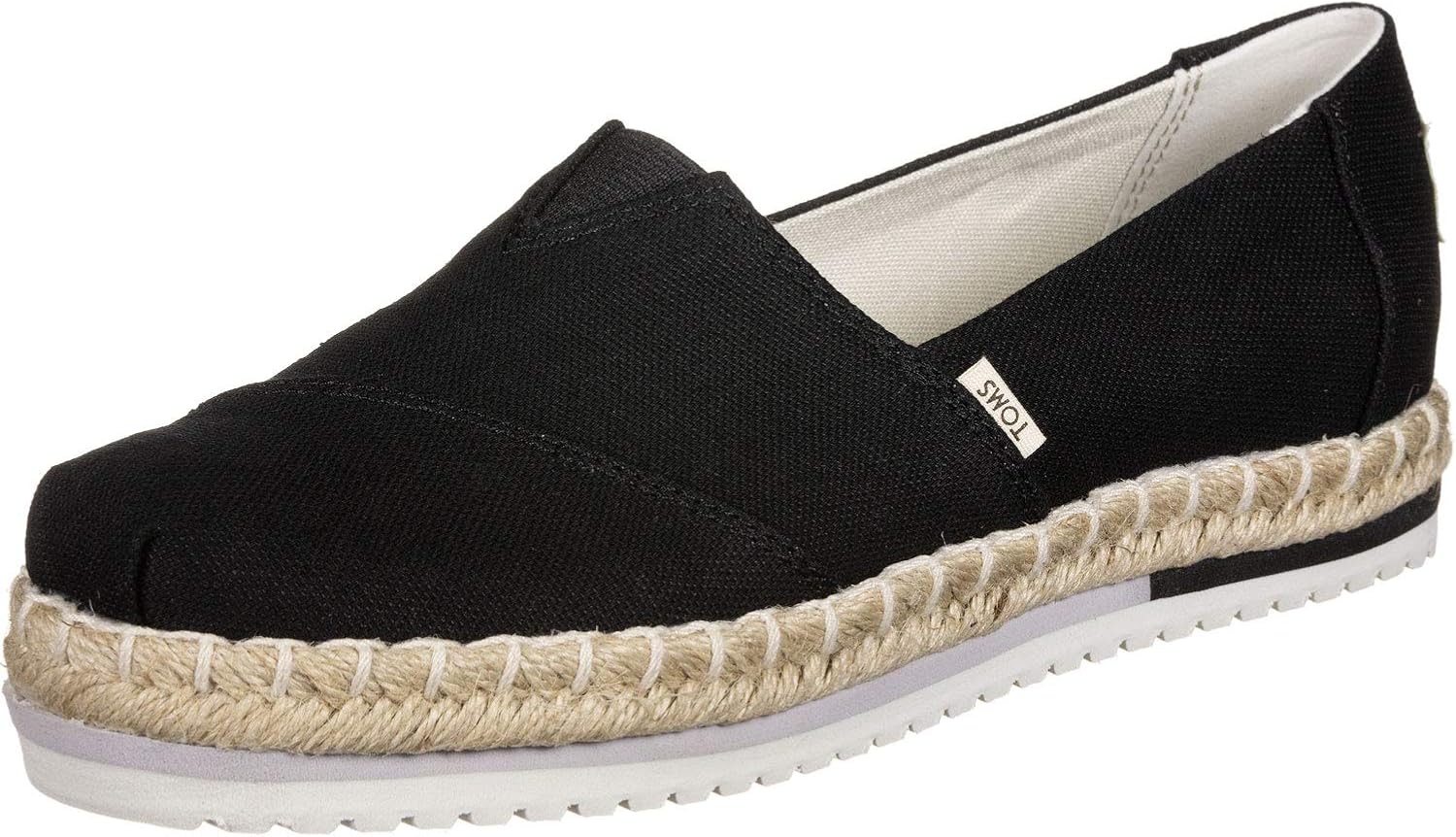 toms all black canvas