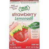 True Lemon, Strawberry Lemonade Sticks, 1.06 Ounce