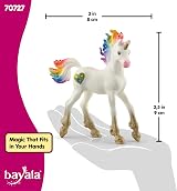 Schleich Bayala Rainbow Love Unicorn Foal 70727 Toy Figure view 5