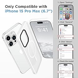 GONEZ Magnetic for iPhone 15 Pro Max