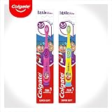 Colgate Kids Toothbrush 3-5 Years Super Soft Bristles Small Head White Tips view 2