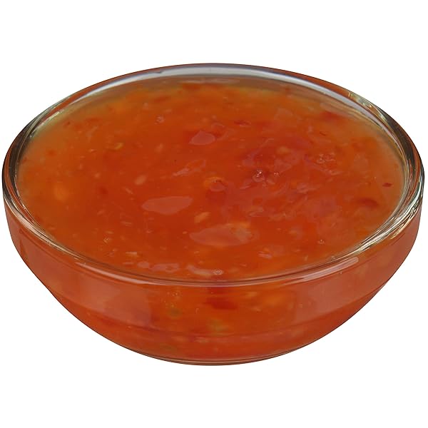 FRANK’S REDHOT SWEET CHILI SAUCE, 0.5 GAL – ONE HALF GALLON BULK CONTAINER OF SWEET CHILI HOT SAUCE FOR WINGS, PIZZA, SANDWICHES, STIR FRY, AND MORE