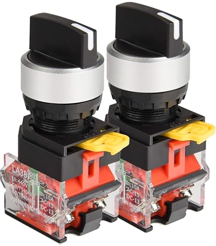 Amazon.com: Eaton 10250T1311 Selector Switch With Cap, 30mm, 2