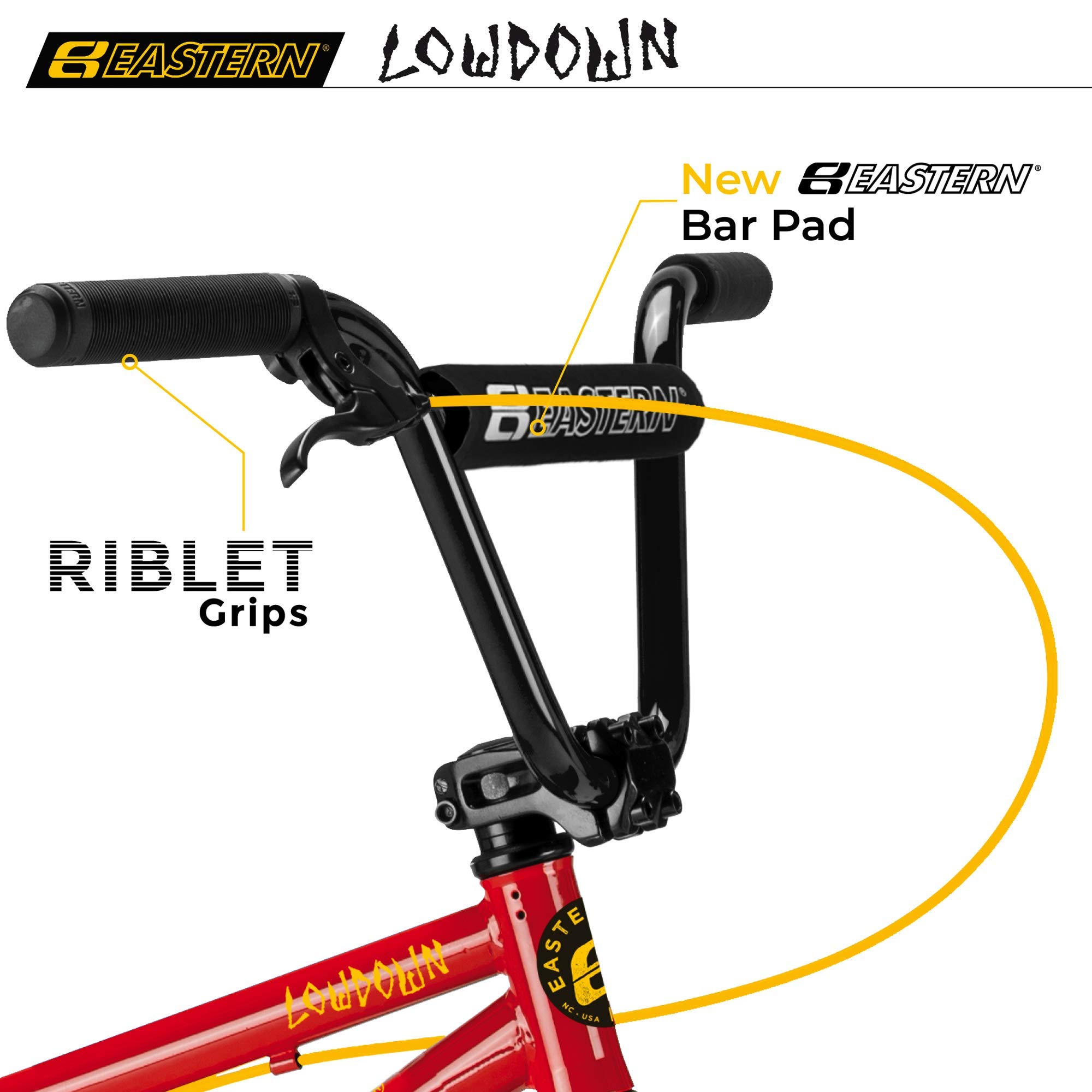 Eastern Bikes Shovelhead 20-Inch BMX, Full Lightweight Chromoly Frame, Forks & Bars