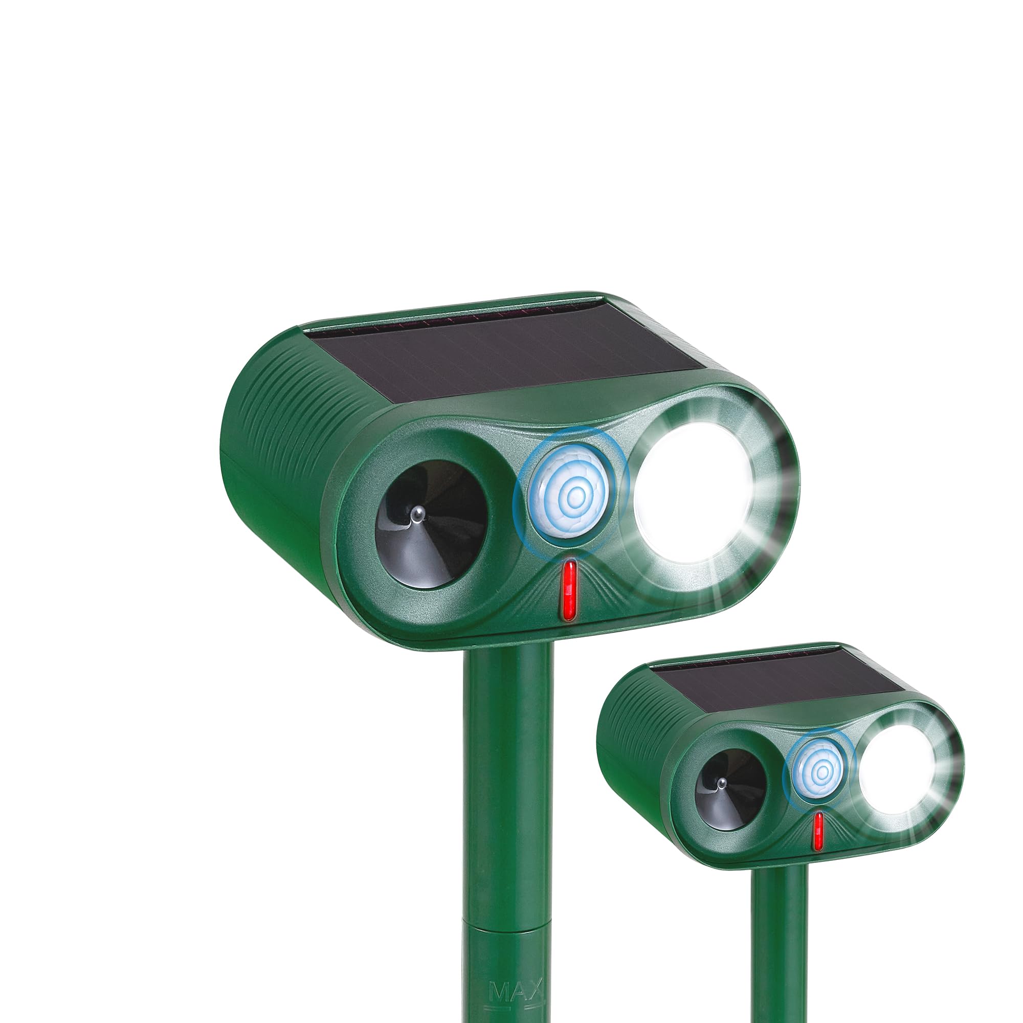 Photo 1 of 2Pack Solar Ultrasonic Animal Repeller