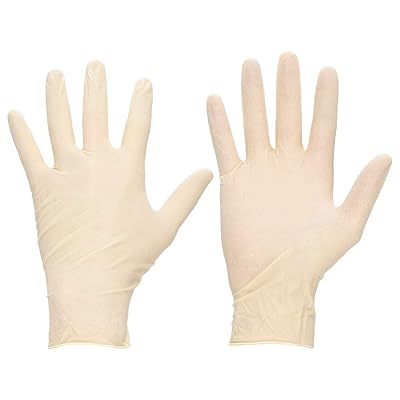 Disposable Latex Exam Gloves, Large Size, mil Costa Rica Ubuy