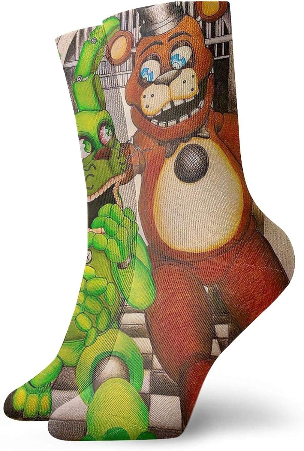 changqiao Fnaf Five Nights At dy 'S Ankle Comprion Sock pour hommes et