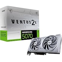 【新品　未使用】MSI VENTUS 2X GeForce RTX 5070 MSI GeForce RTX™ 5070 12G VENTUS 2X OC