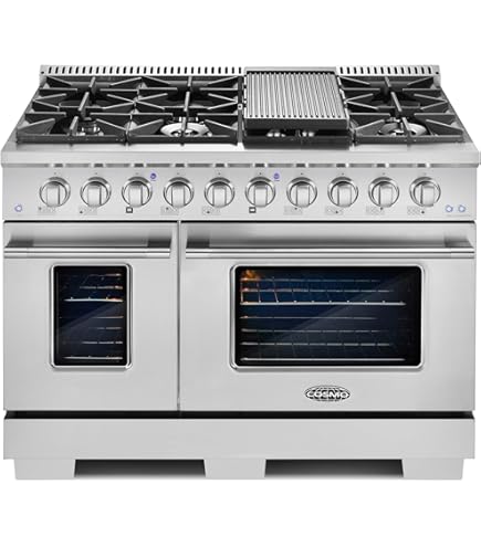 Amazon.com: NXR SCD4811 48 in. 7.2 cu.ft. Professional Style Dual