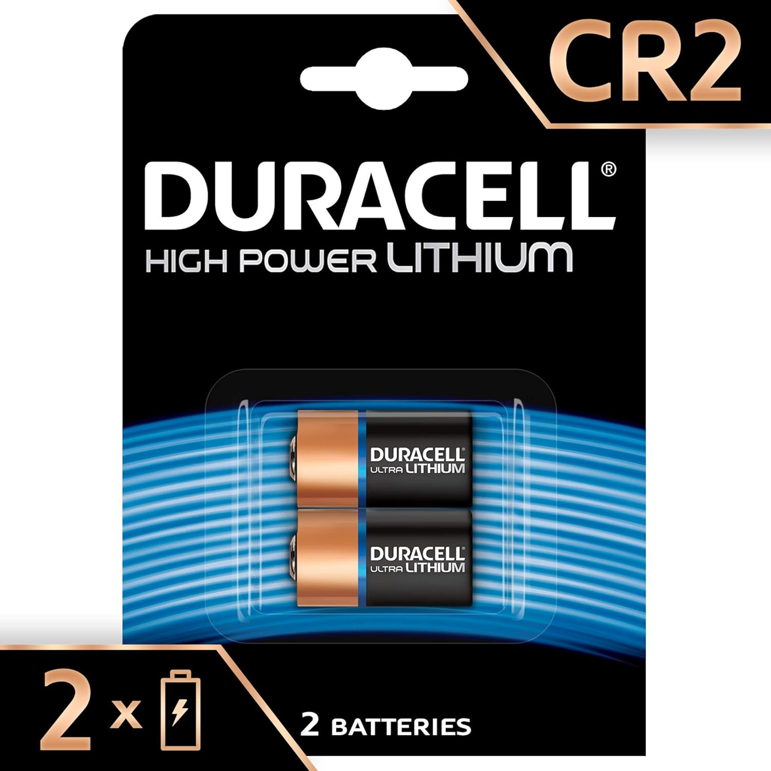 Duracell High Power Lithium CR2 Battery 3 V, Designed Amazon.co.uk