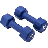 JFIT Dumbbell Pairs or Sets &ndash; Neoprene &amp; Vinyl Coated Hand Weights for Home Gym, Strength Training, Aerobics, Cardio Exercise and Fitness