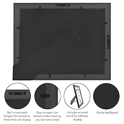 Americanflat Ornate 8.5x11 Diploma Frame in