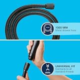 GROHE VitalioFlex Metal Shower Hose 1.5m Velvet Black 27502KS1 view 4
