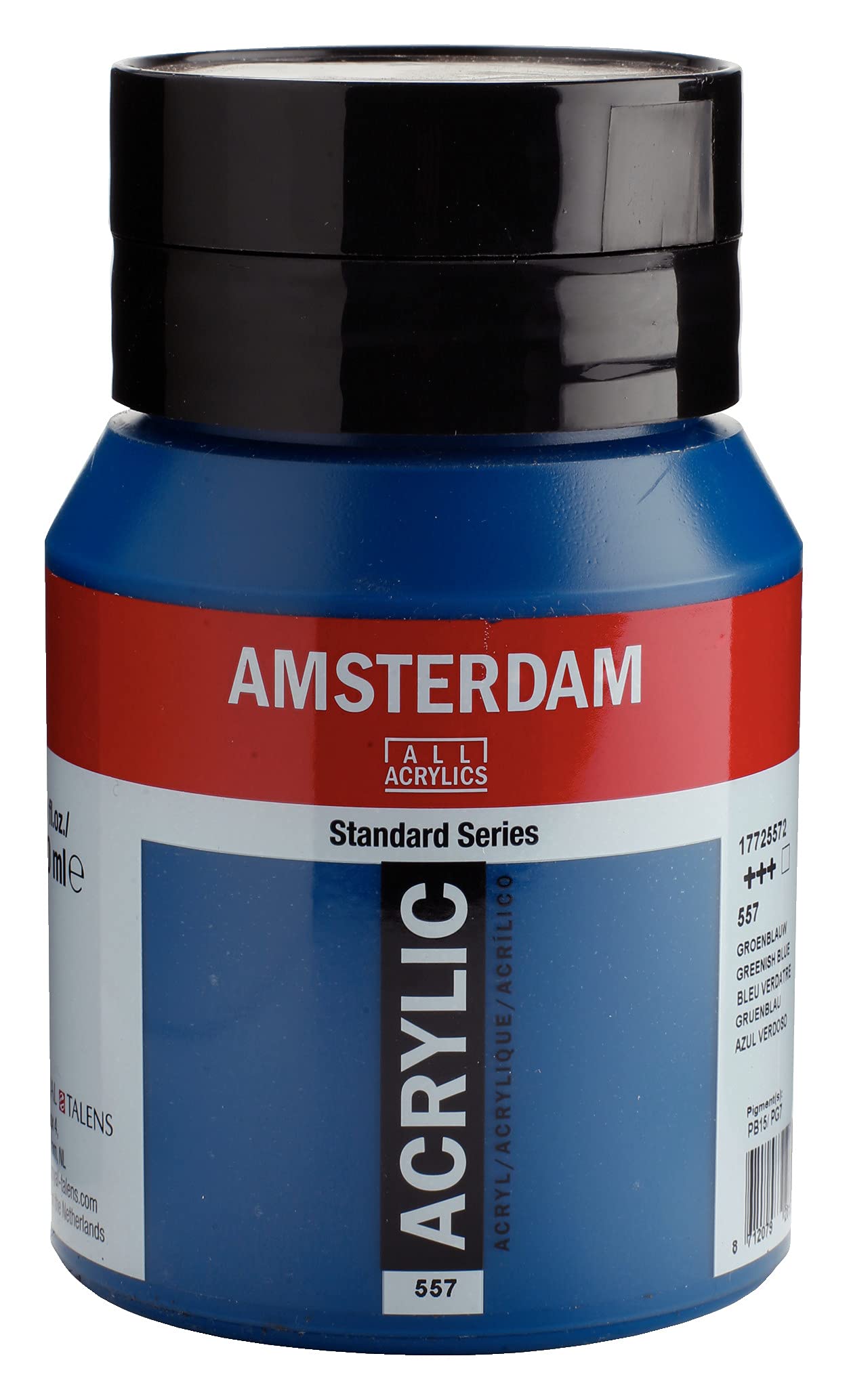 Amsterdam Standard Series Acrylic Jar 500 ml Greenish Blue 557 (17725572)