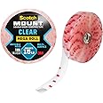 Scotch Double Sided Tape, Clear Mounting Tape, 1 Roll Adhesive Tape, 1 in x 450 in (37.5 ft), Holds Up To 15 Lbs., Features 3M Industrial Strength Adhesive (410-LongDC)