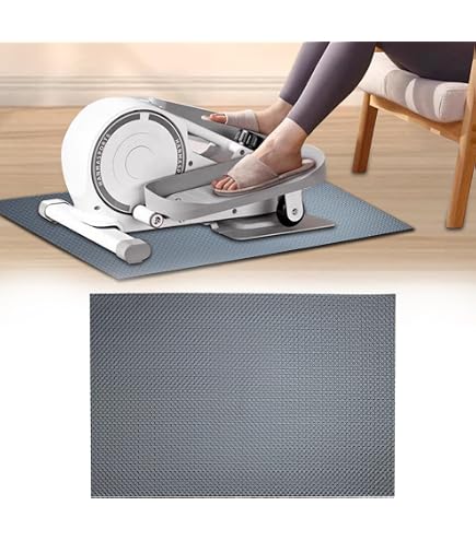 thumbnail image 2 of Ellipse Machine Non-slip Mat, Apply To Under Desk Elliptical Peddler While Sitting, Perfect For 2 of 10