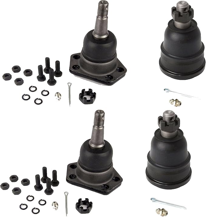 4 PC Kit Upper Lower Ball Joints Camaro Chevelle Chevy II Nova Malibu Automotive