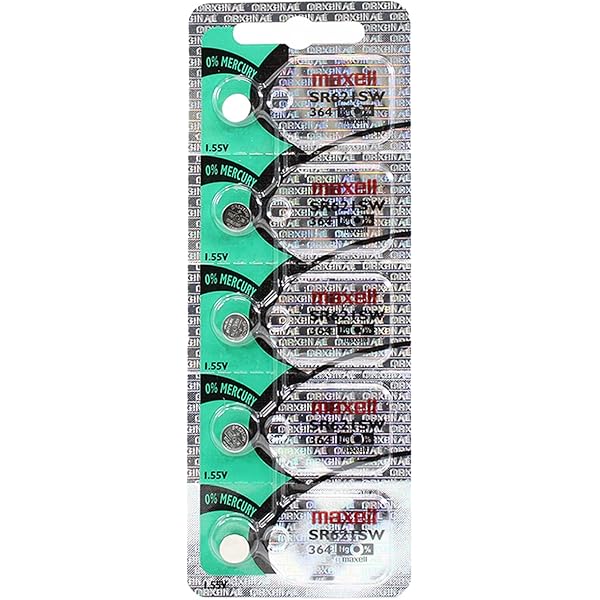Pile Sr621sw 10 Pile Maxell 364 SR621SW Leroy Merlin Watch Battery