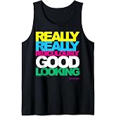 Zoolander Really Really Ridiculously Good Looking Text Tank Top