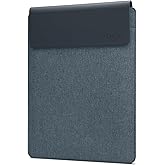 Lenovo Slim Laptop Sleeve 14 Inch Notebook/Tablet - Compatible with MacBook Air/Pro - Eco-Friendly Lightweight Case with Accessory Pocket & Magnetic Closure - Teal