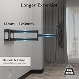 BONTEC TV Wall Mount Extra Long Arm 32-75 inch Full Motion 60 kg view 3