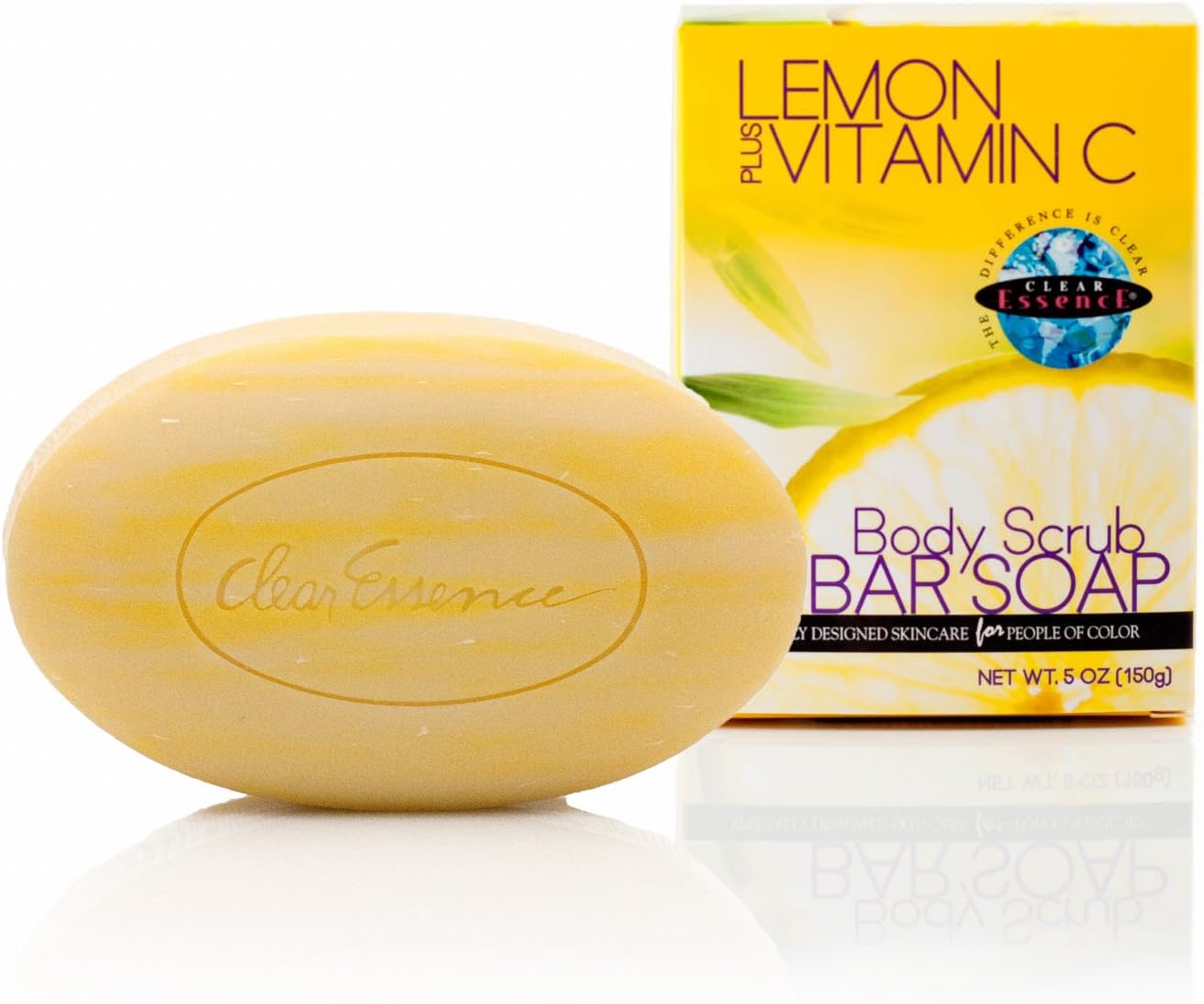 Clear Essence Lemon Plus Vitamin C Body Scrub Soap 150g Amazon.co.uk